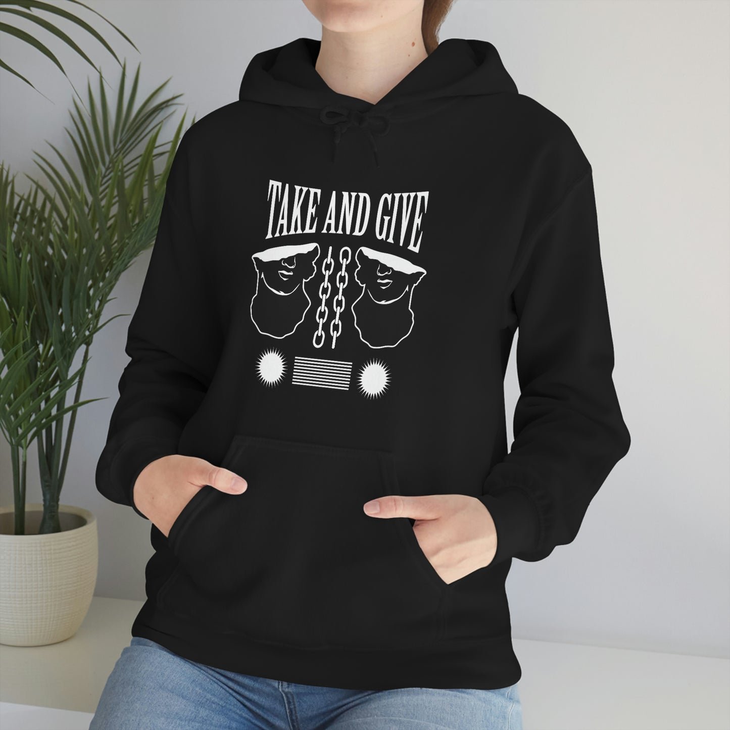 Take and Give Hooded Sweatshirt