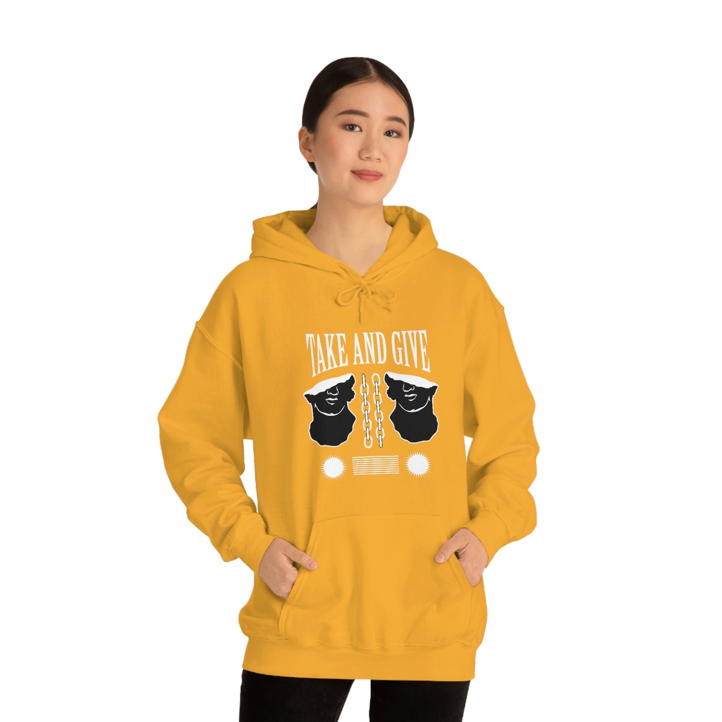Take and Give Hooded Sweatshirt