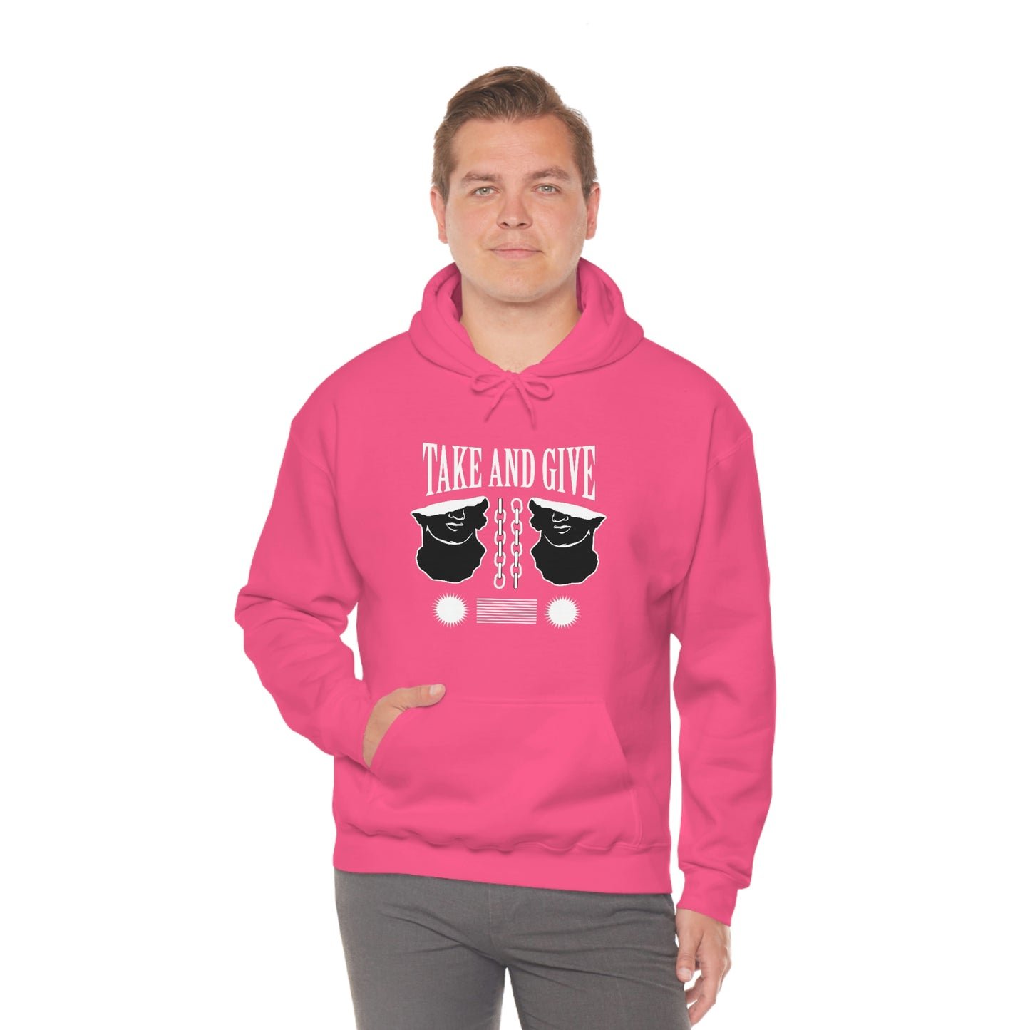 Take and Give Hooded Sweatshirt