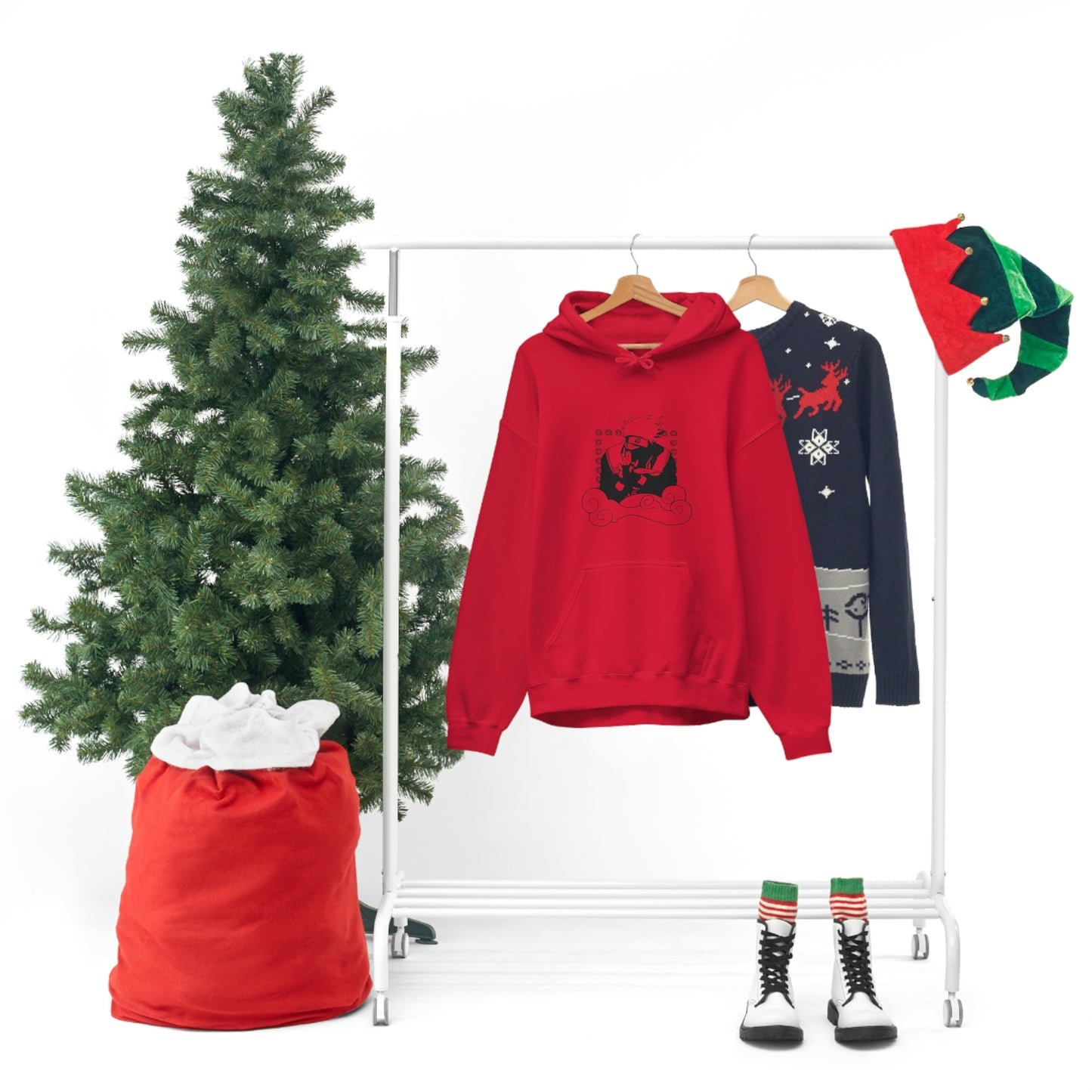 Kakashi Sensei Hooded Sweatshirt