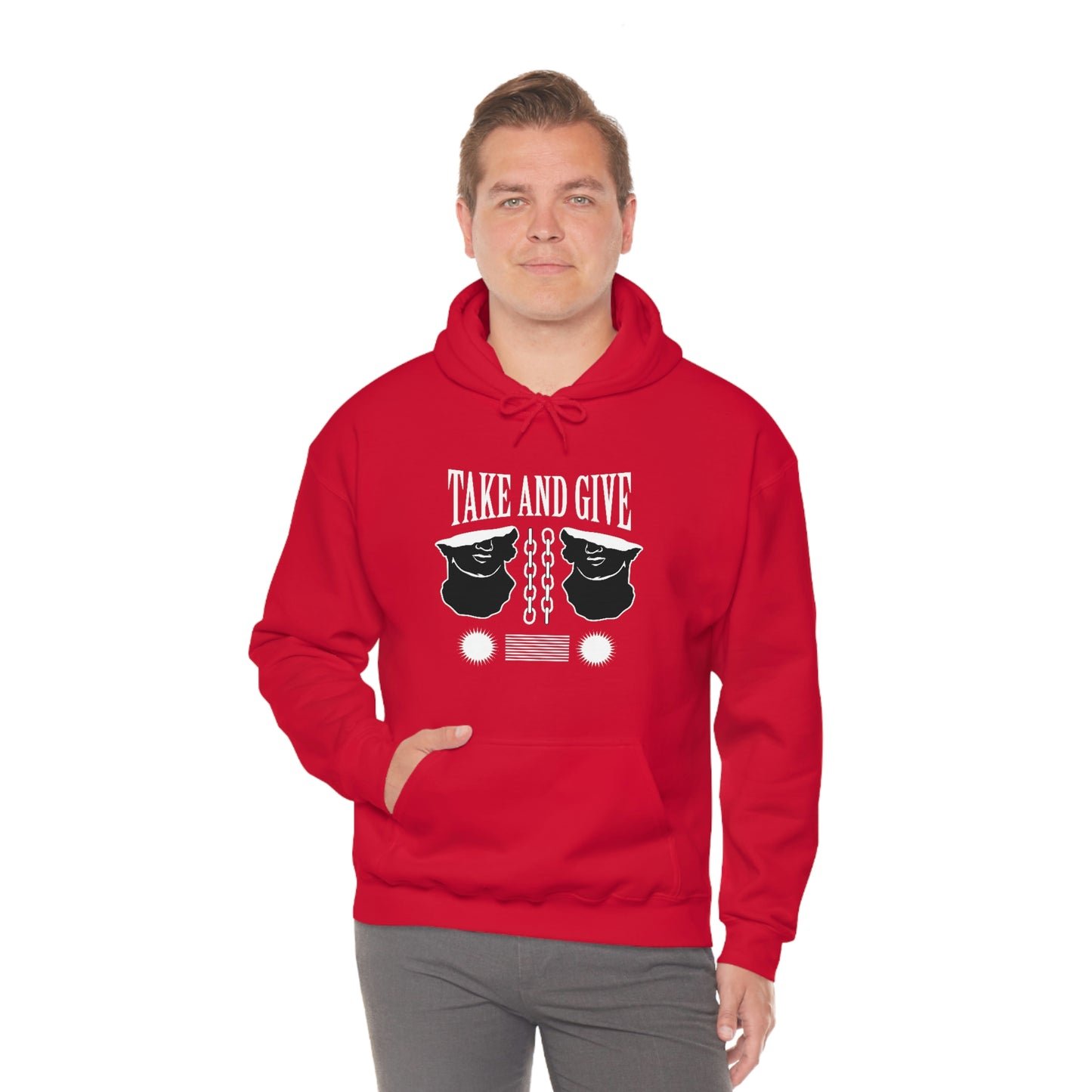 Take and Give Hooded Sweatshirt