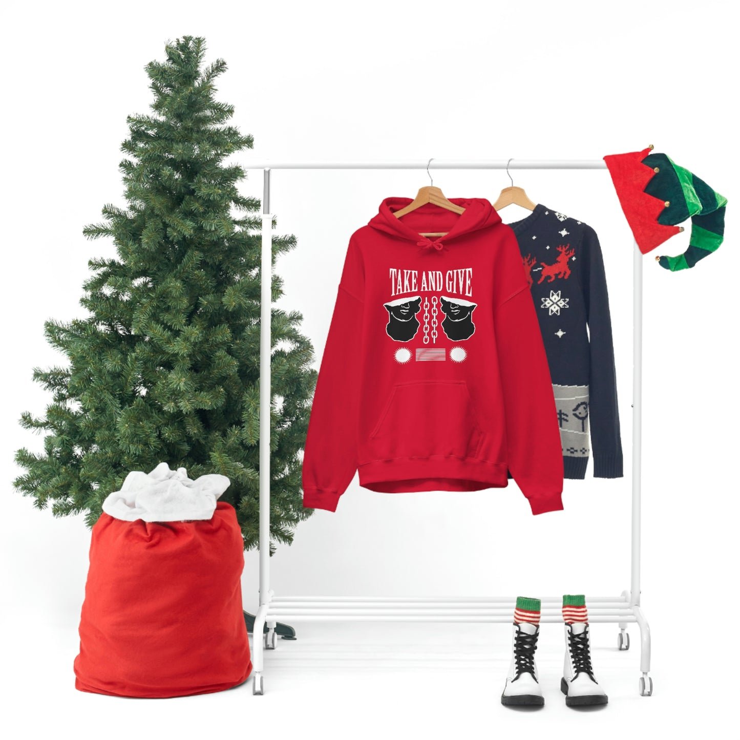 Take and Give Hooded Sweatshirt