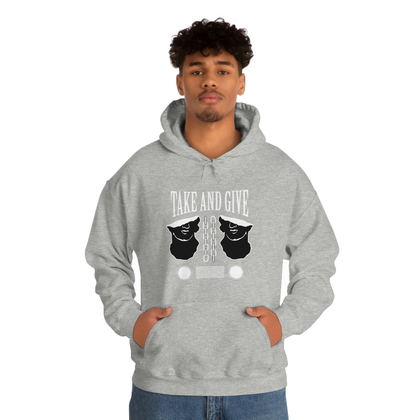 Take and Give Hooded Sweatshirt