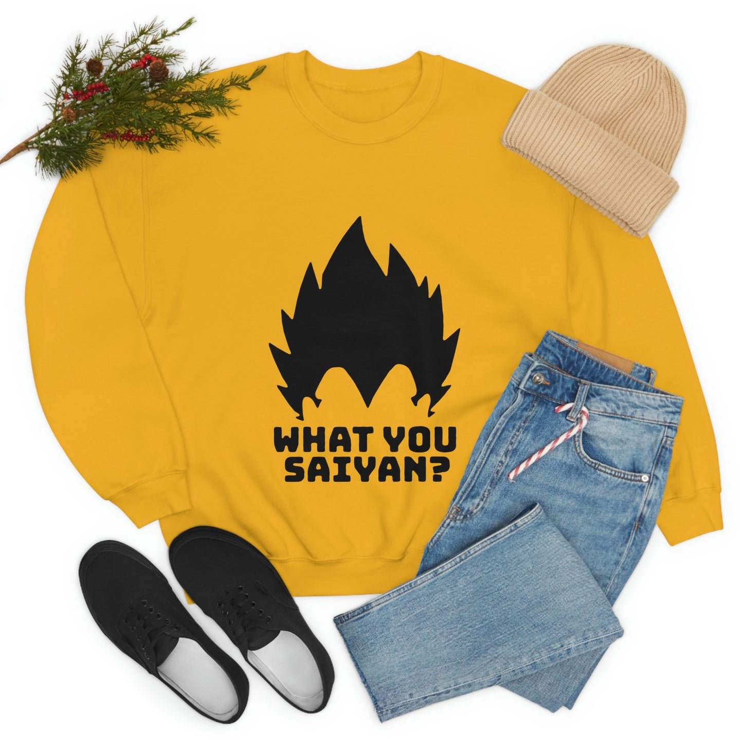 What you Saiyan sweatshirt