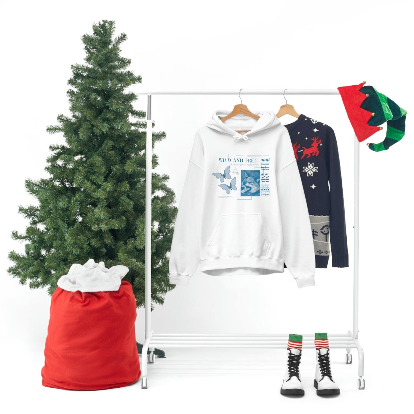 Wild and Free Hooded Sweatshirt