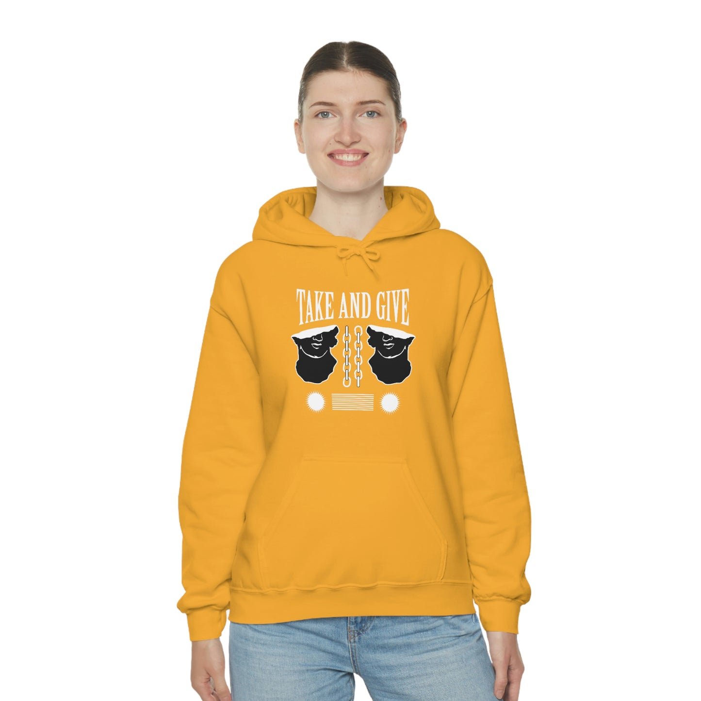 Take and Give Hooded Sweatshirt