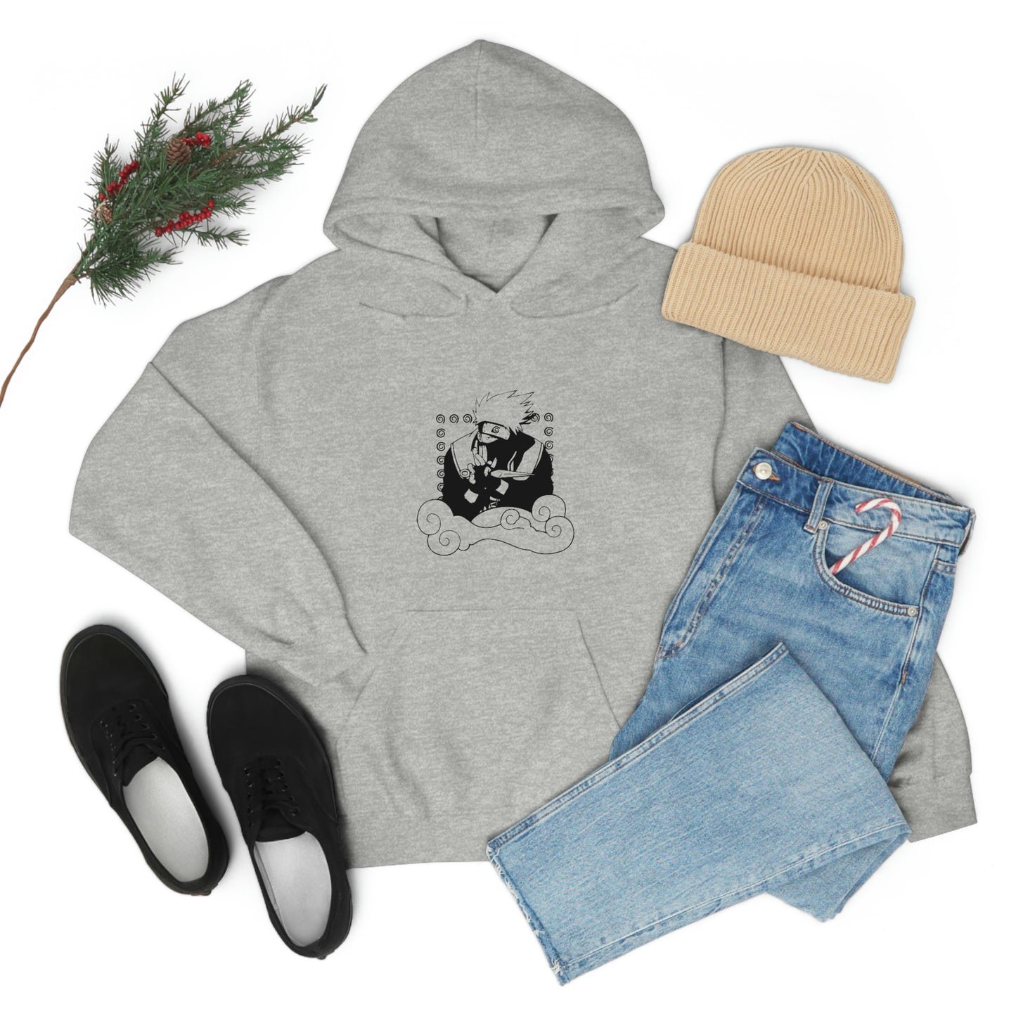 Kakashi Sensei Hooded Sweatshirt