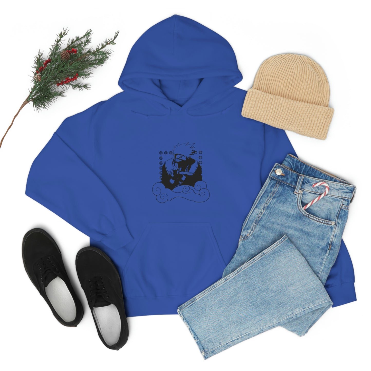 Kakashi Sensei Hooded Sweatshirt