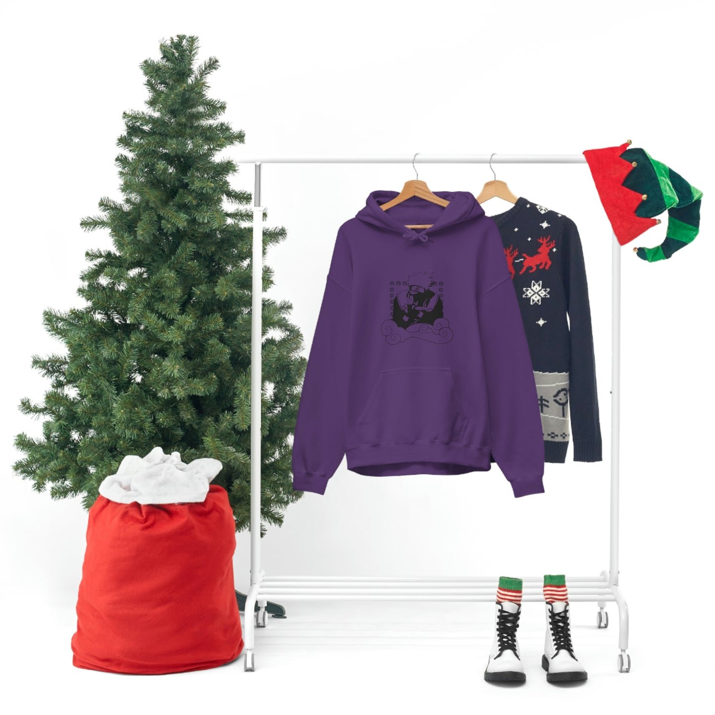 Kakashi Sensei Hooded Sweatshirt
