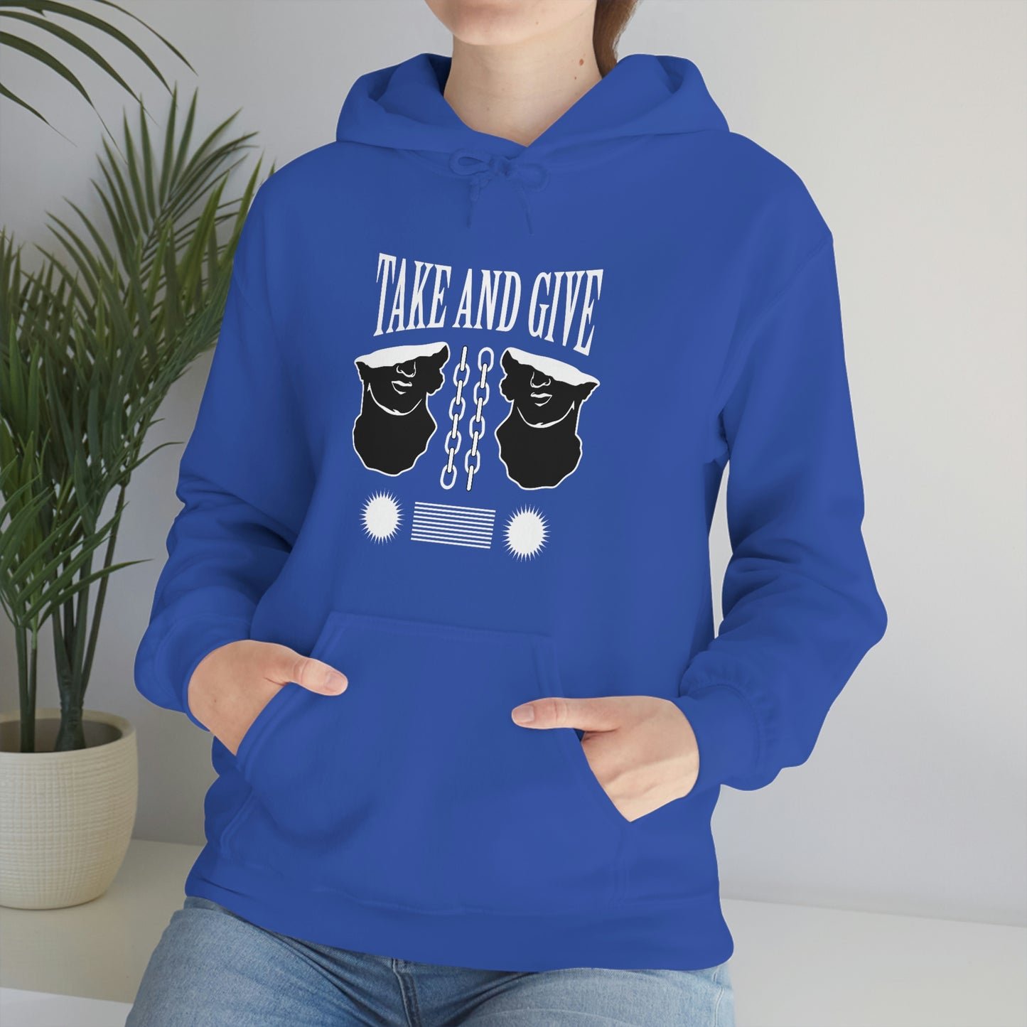 Take and Give Hooded Sweatshirt