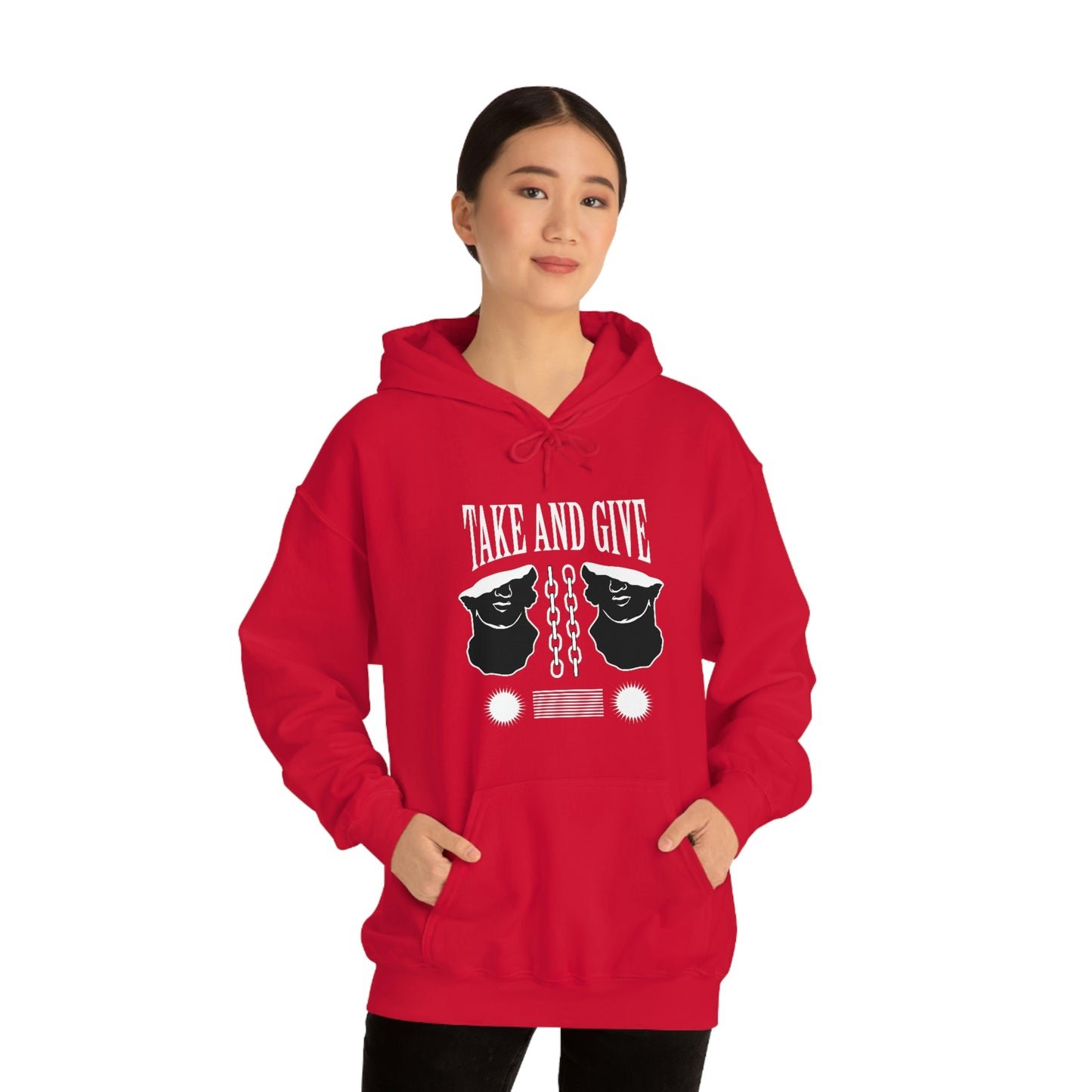 Take and Give Hooded Sweatshirt