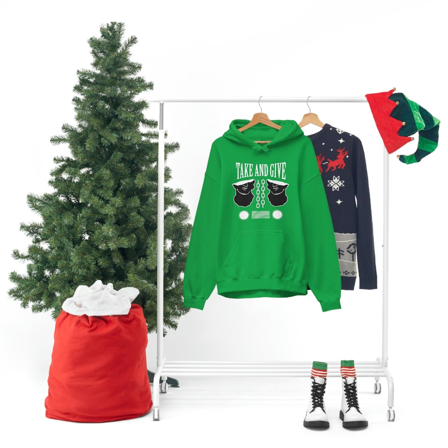 Take and Give Hooded Sweatshirt