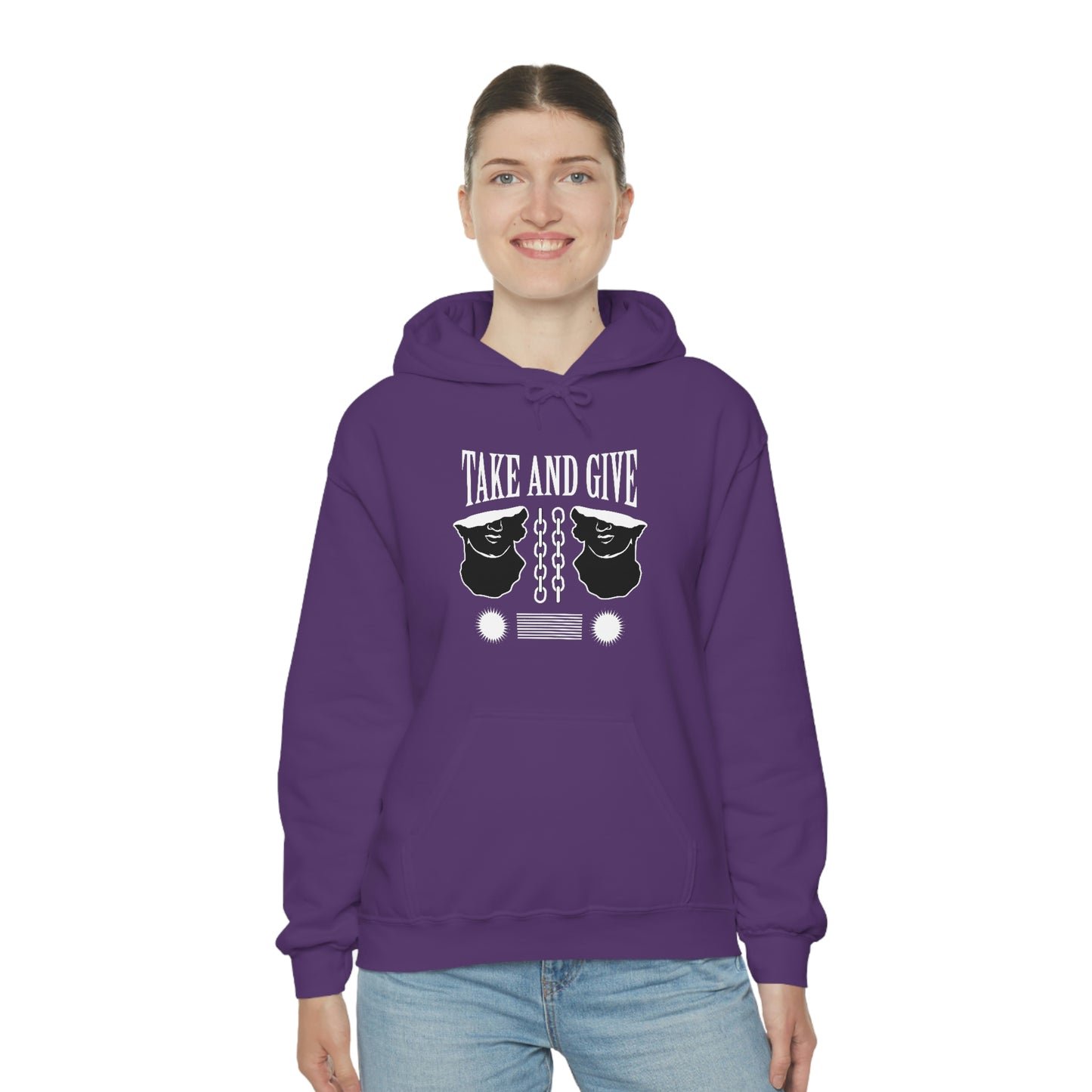 Take and Give Hooded Sweatshirt