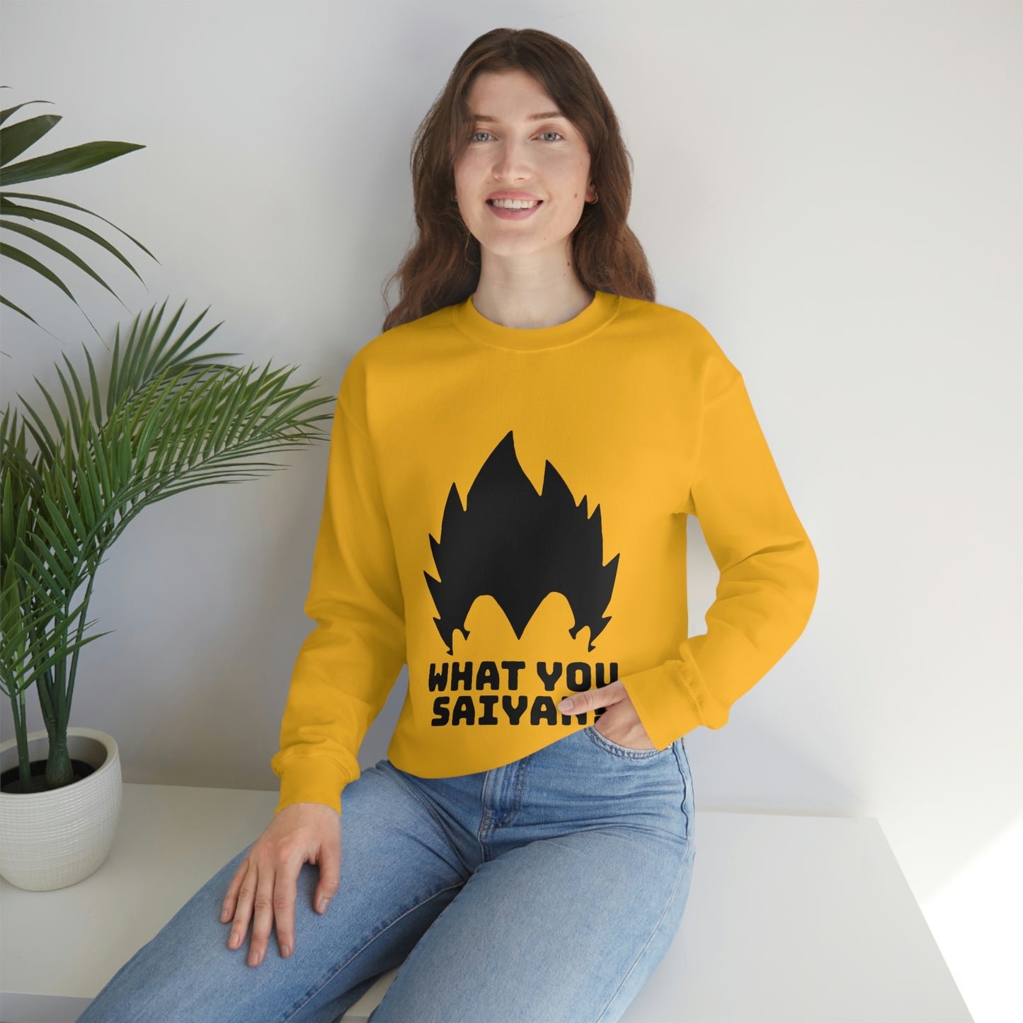 What you Saiyan sweatshirt