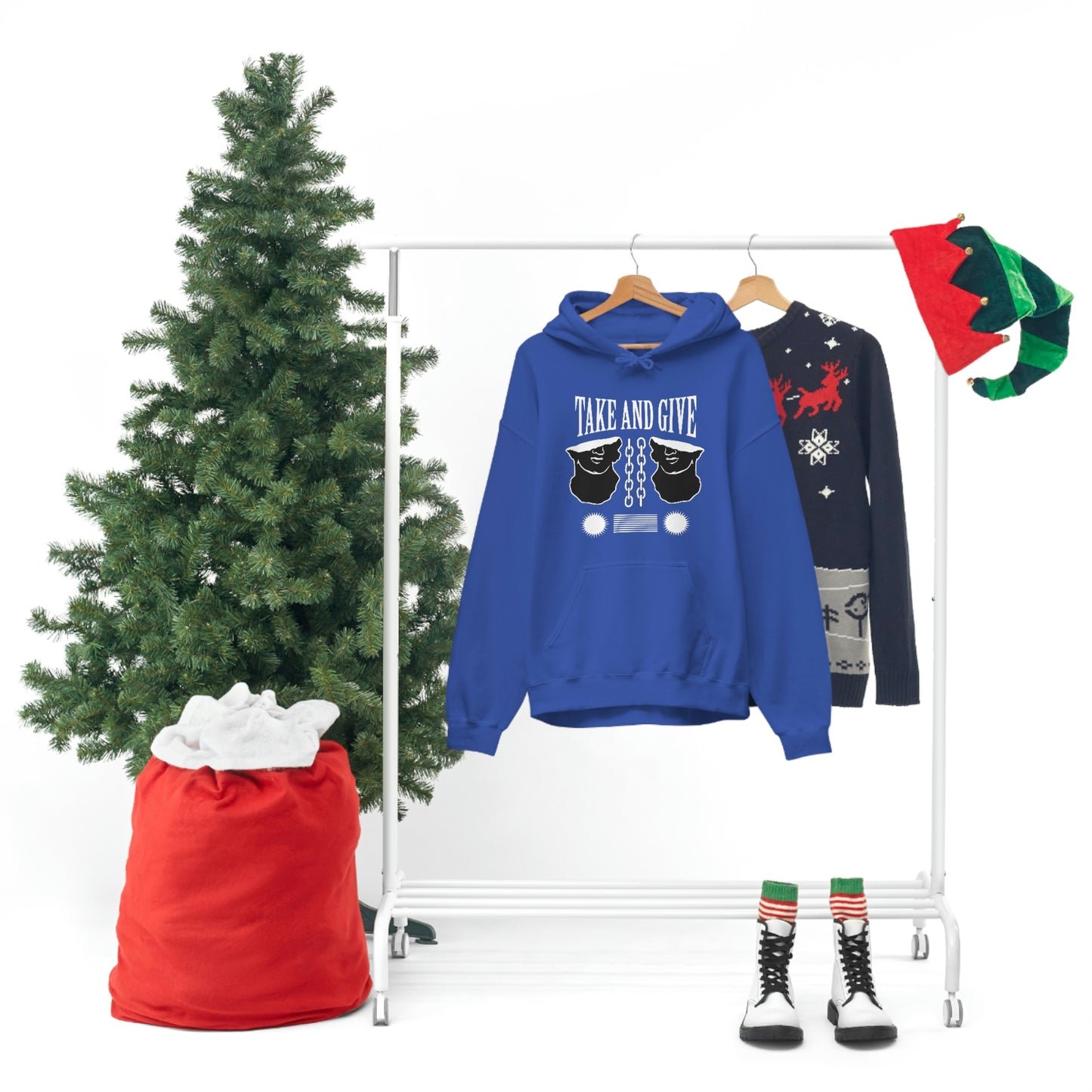 Take and Give Hooded Sweatshirt
