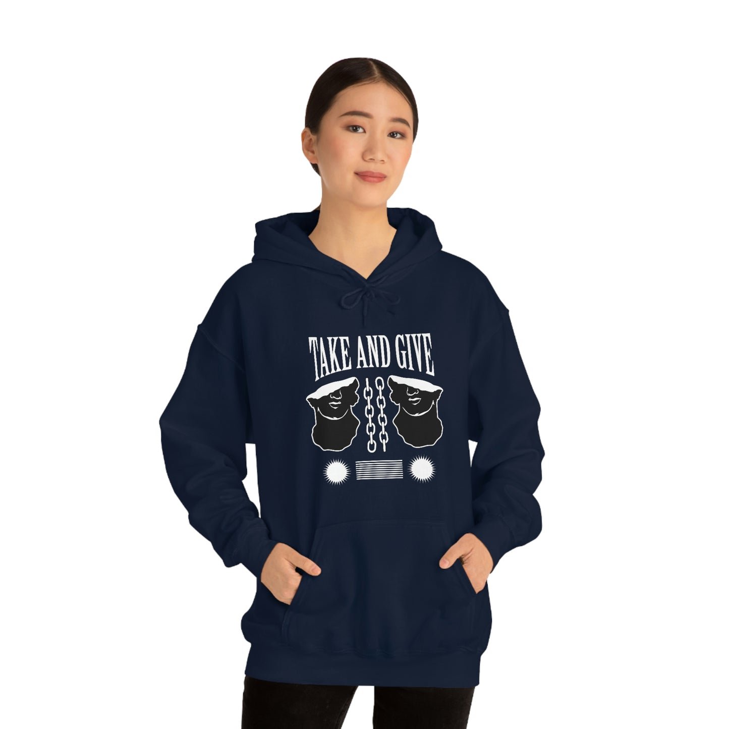 Take and Give Hooded Sweatshirt