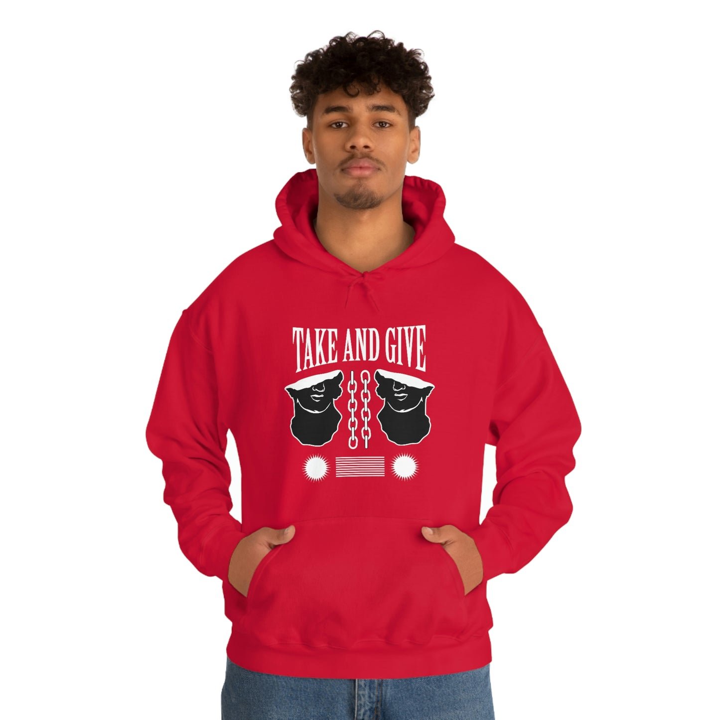 Take and Give Hooded Sweatshirt