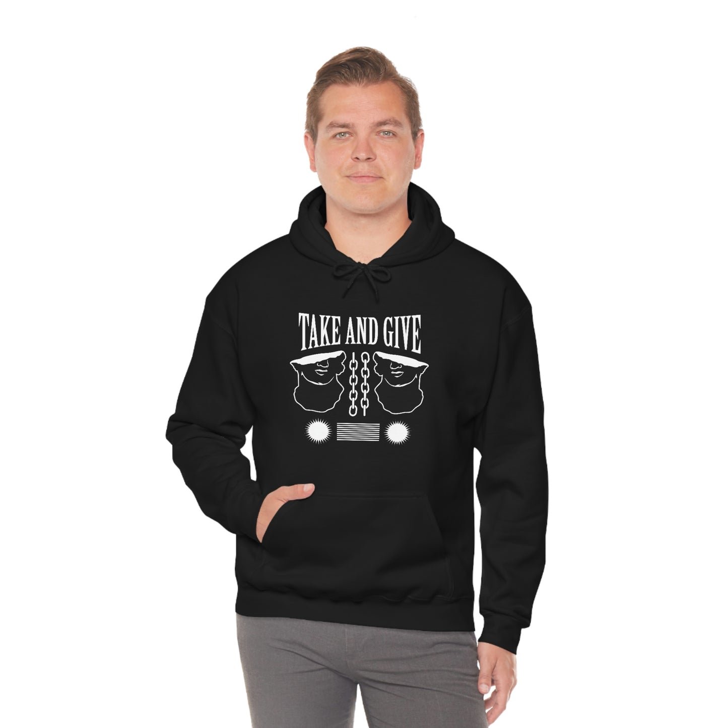 Take and Give Hooded Sweatshirt