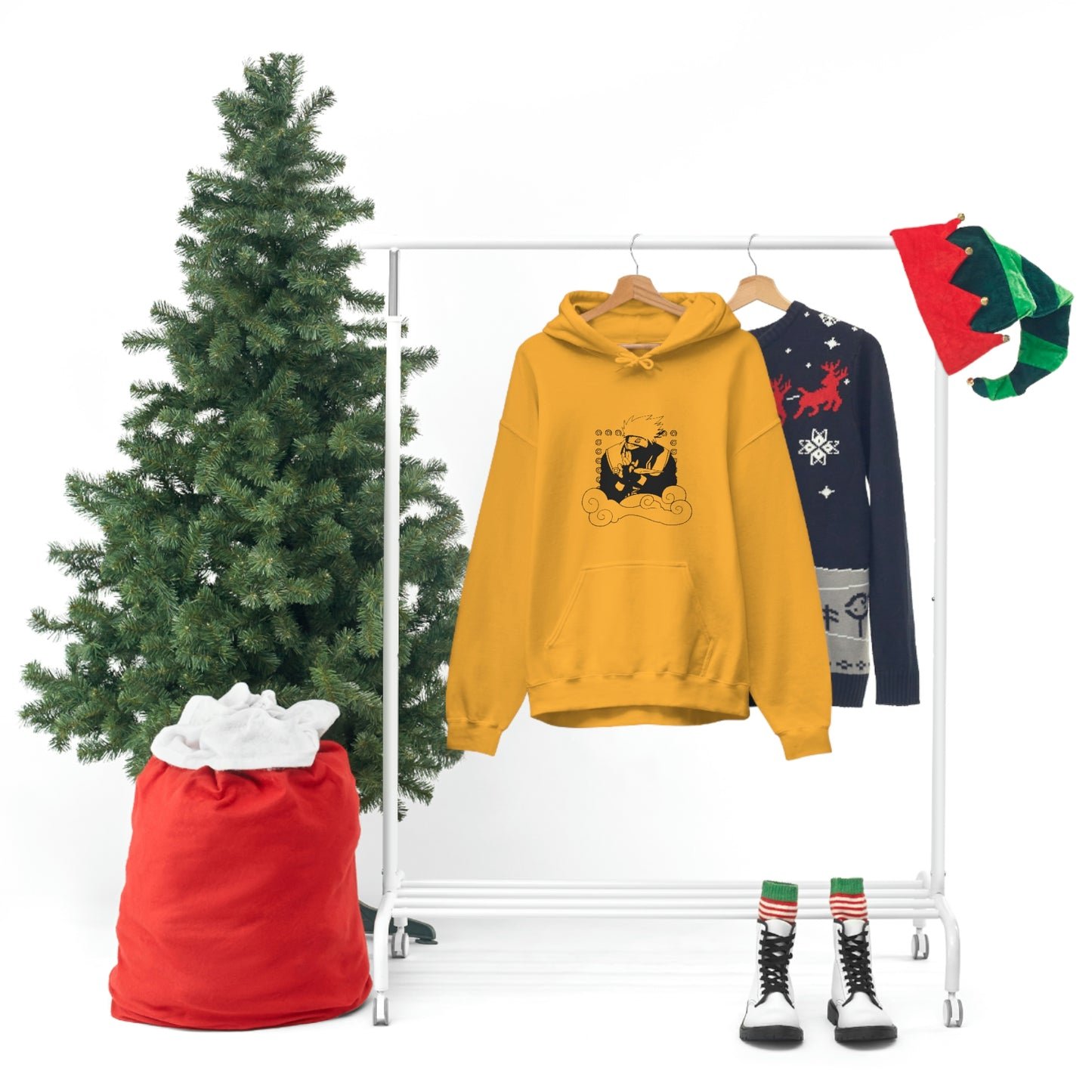 Kakashi Sensei Hooded Sweatshirt