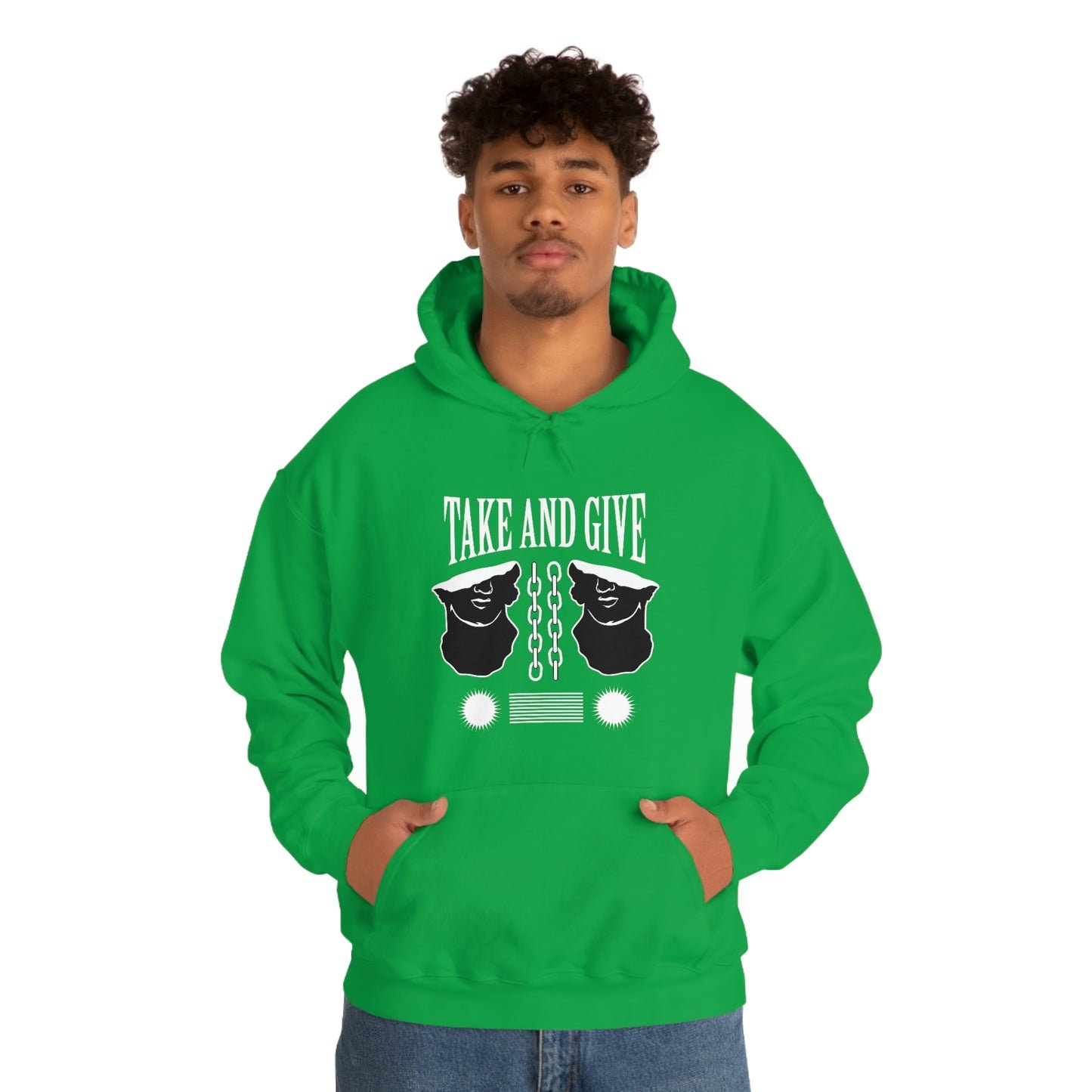 Take and Give Hooded Sweatshirt