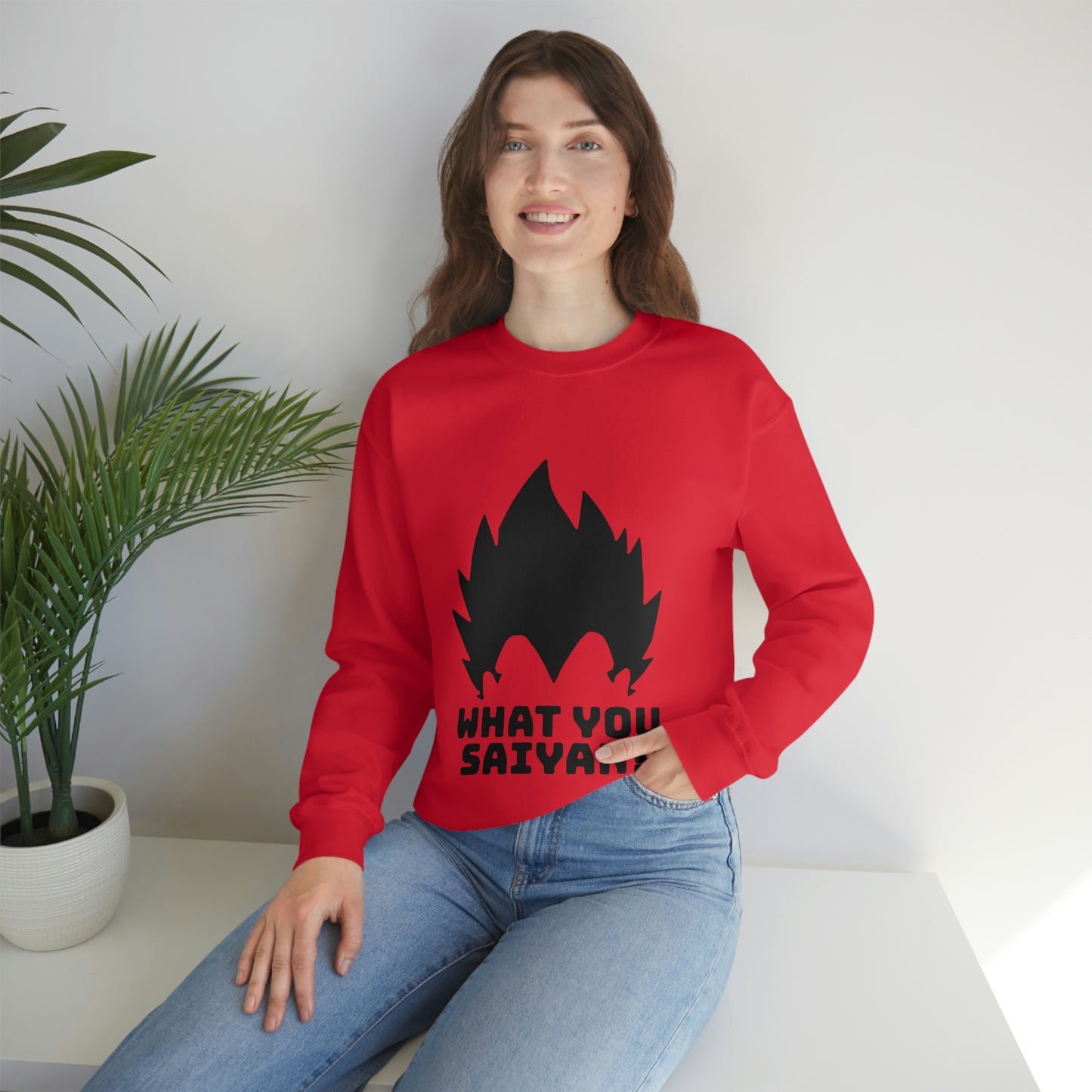 What you Saiyan sweatshirt