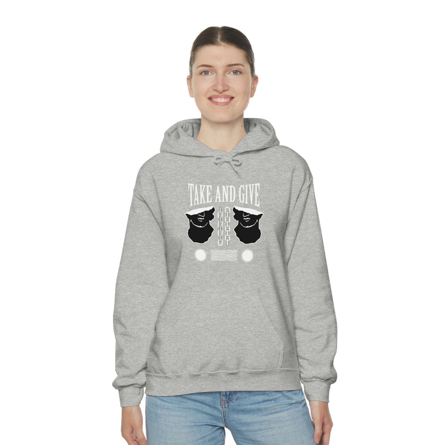 Take and Give Hooded Sweatshirt
