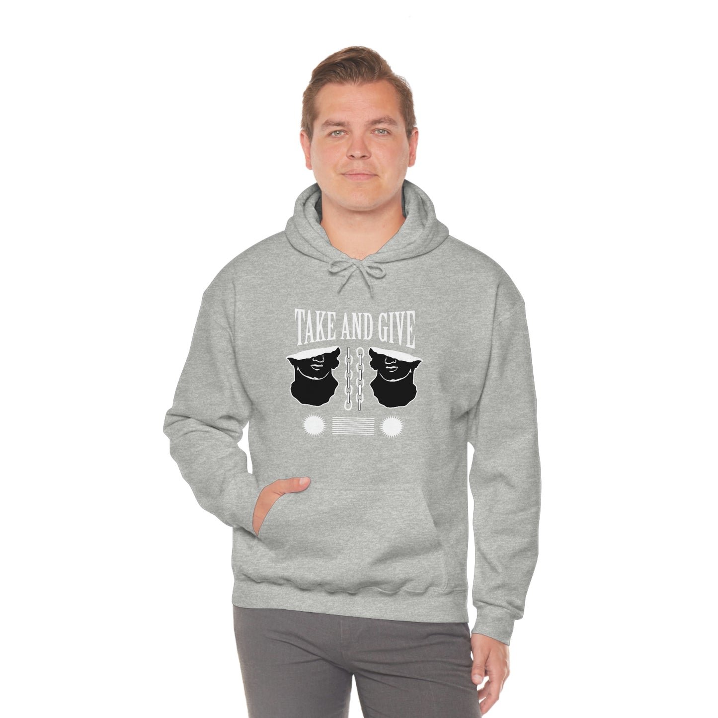 Take and Give Hooded Sweatshirt