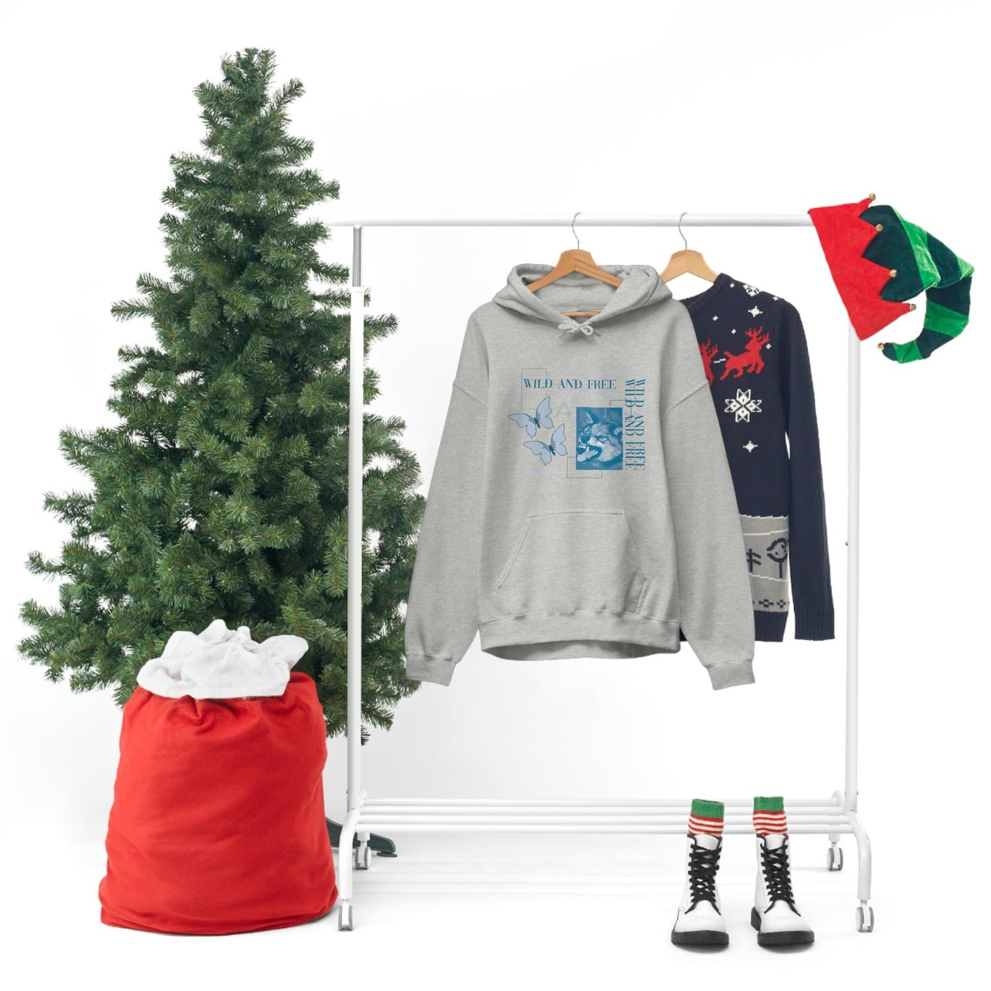 Wild and Free Hooded Sweatshirt