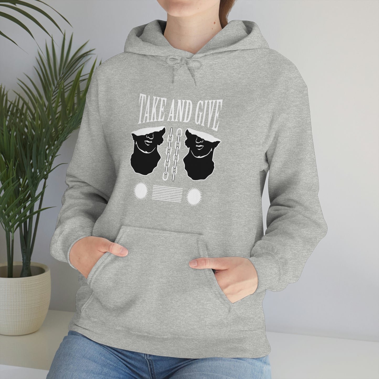 Take and Give Hooded Sweatshirt