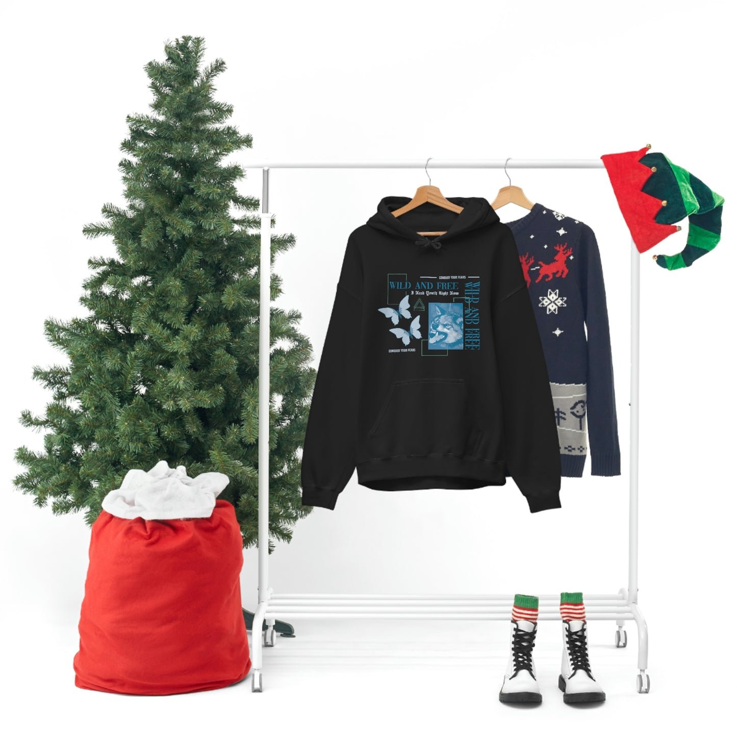 Wild and Free Hooded Sweatshirt