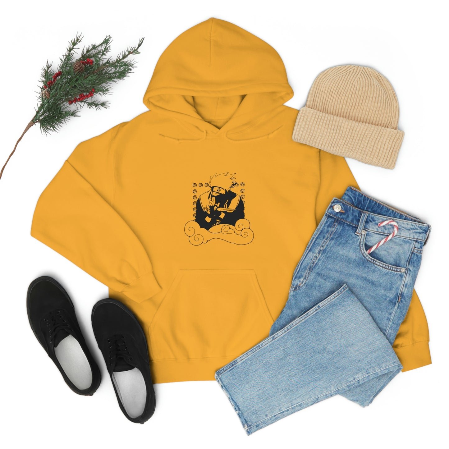 Kakashi Sensei Hooded Sweatshirt