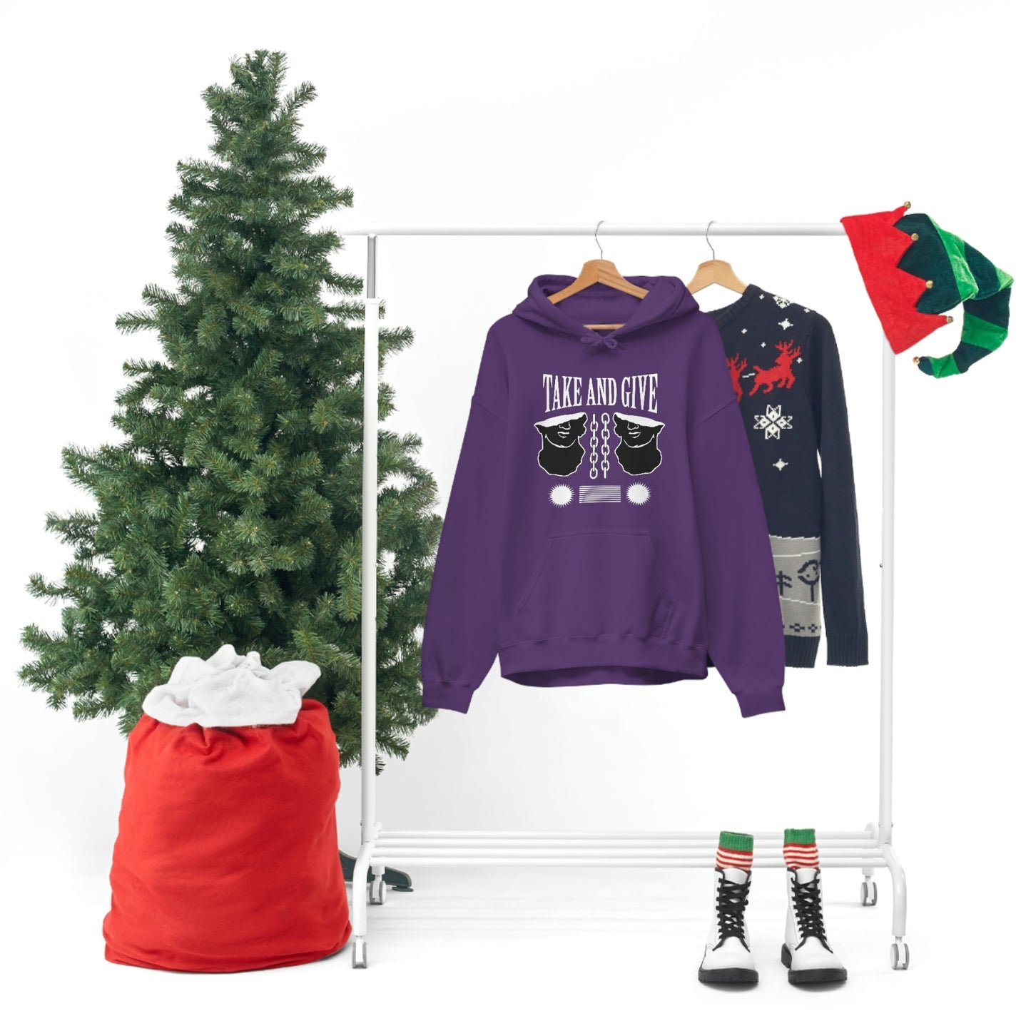 Take and Give Hooded Sweatshirt
