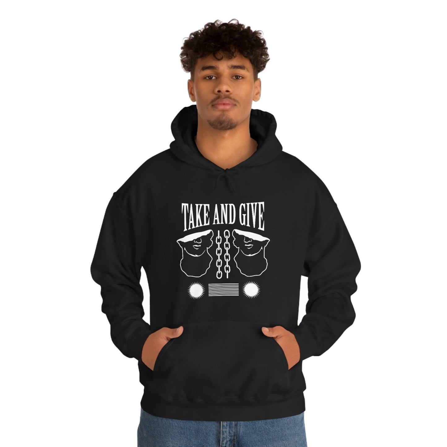 Take and Give Hooded Sweatshirt