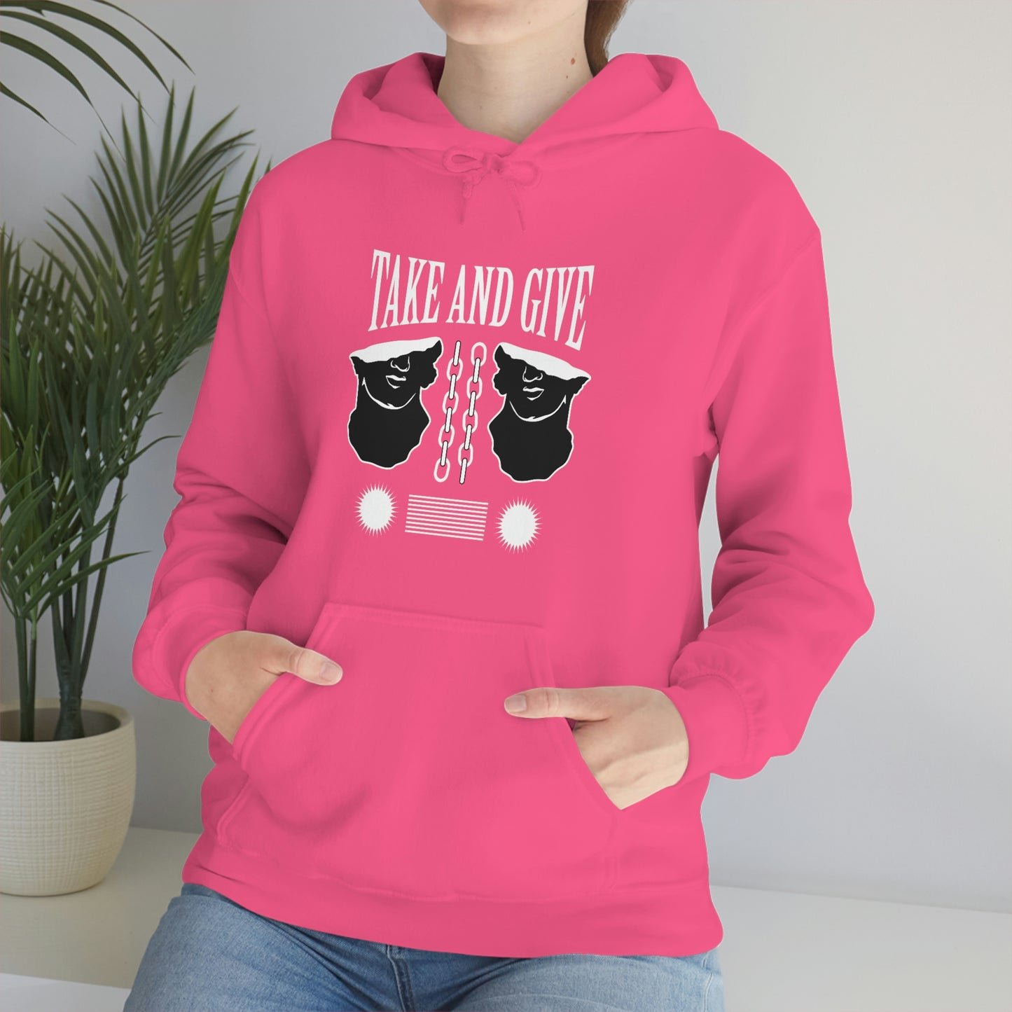 Take and Give Hooded Sweatshirt