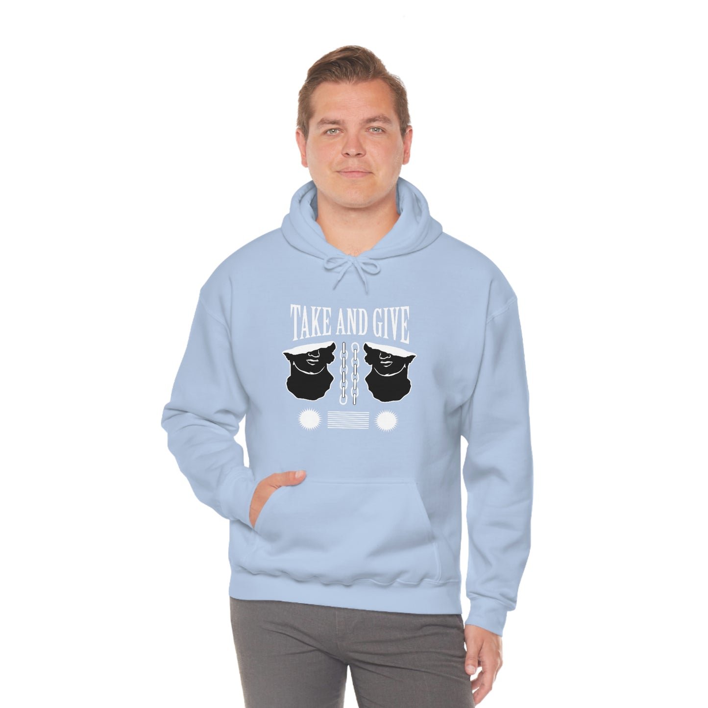 Take and Give Hooded Sweatshirt