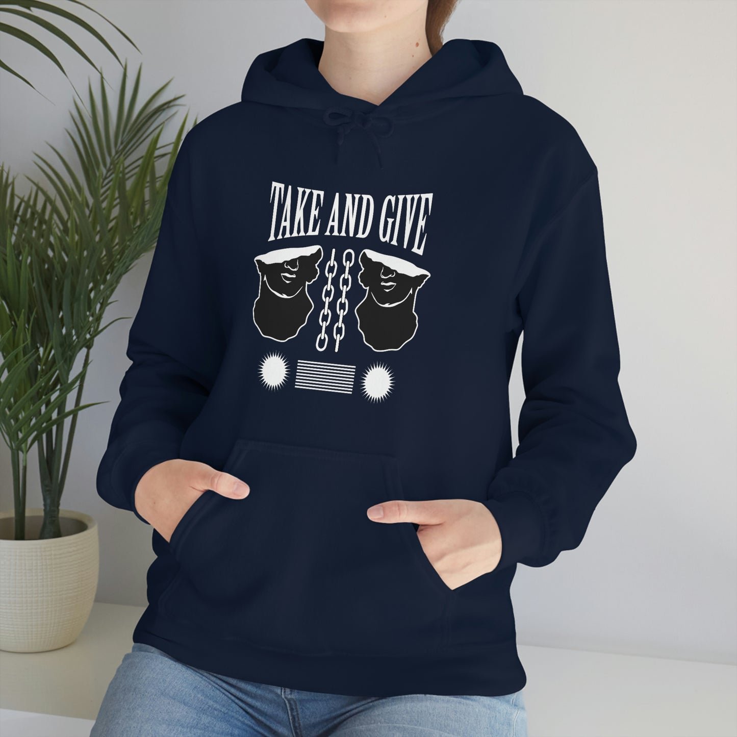 Take and Give Hooded Sweatshirt