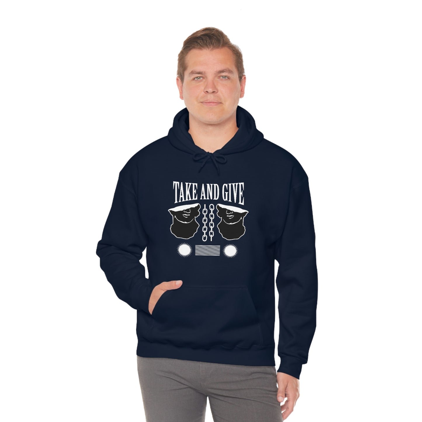 Take and Give Hooded Sweatshirt