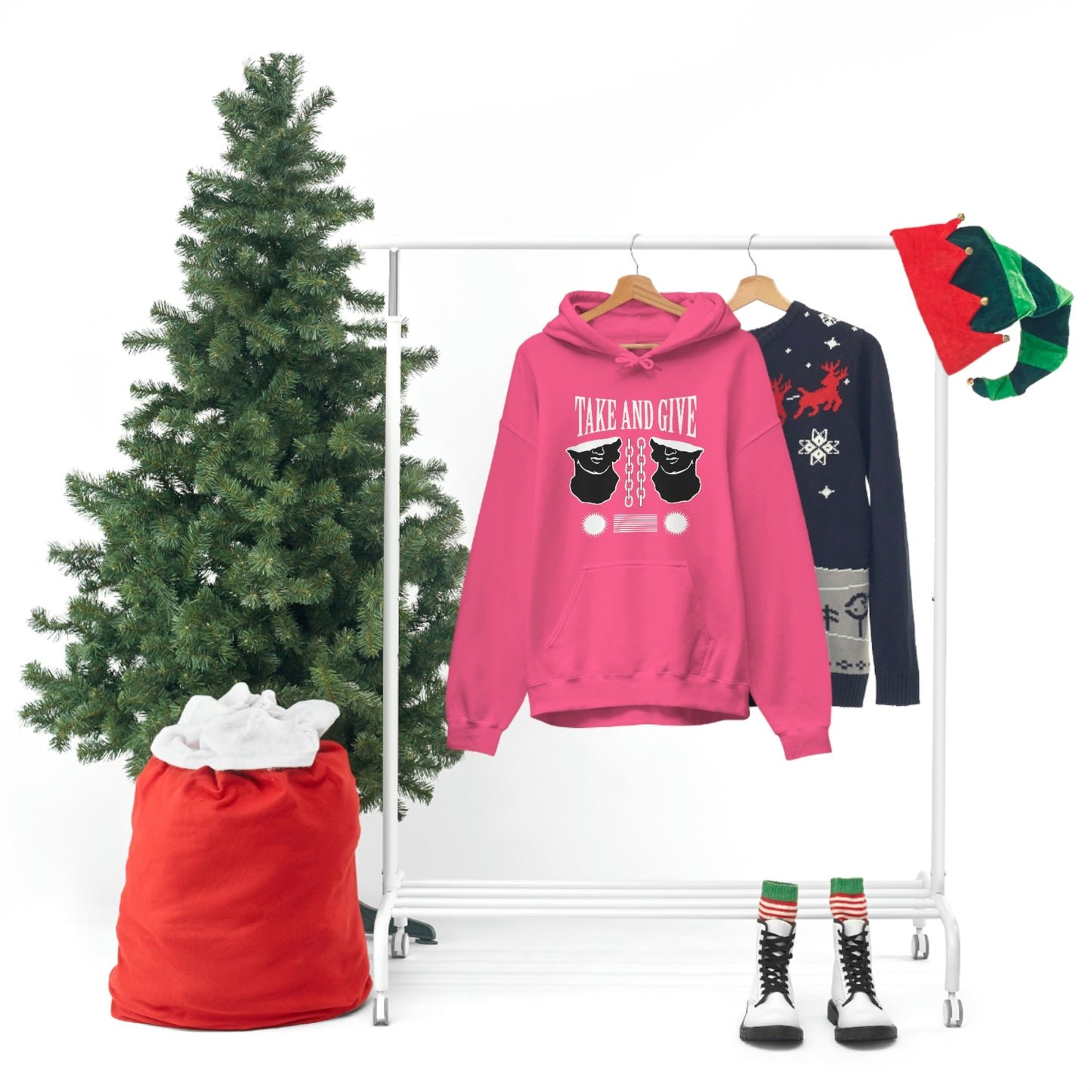 Take and Give Hooded Sweatshirt