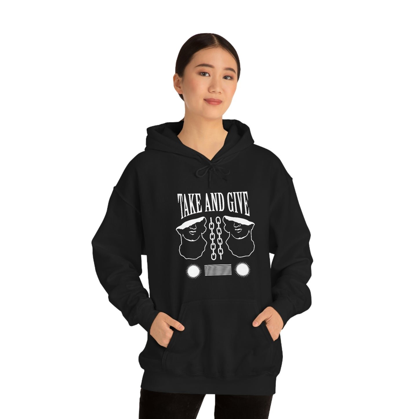 Take and Give Hooded Sweatshirt