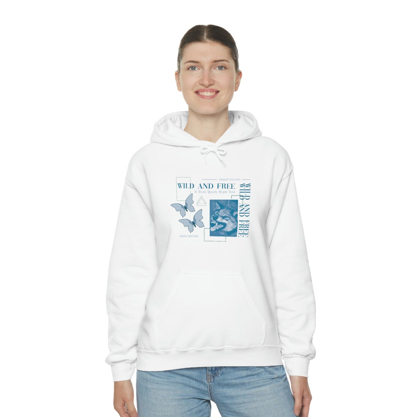 Wild and Free Hooded Sweatshirt
