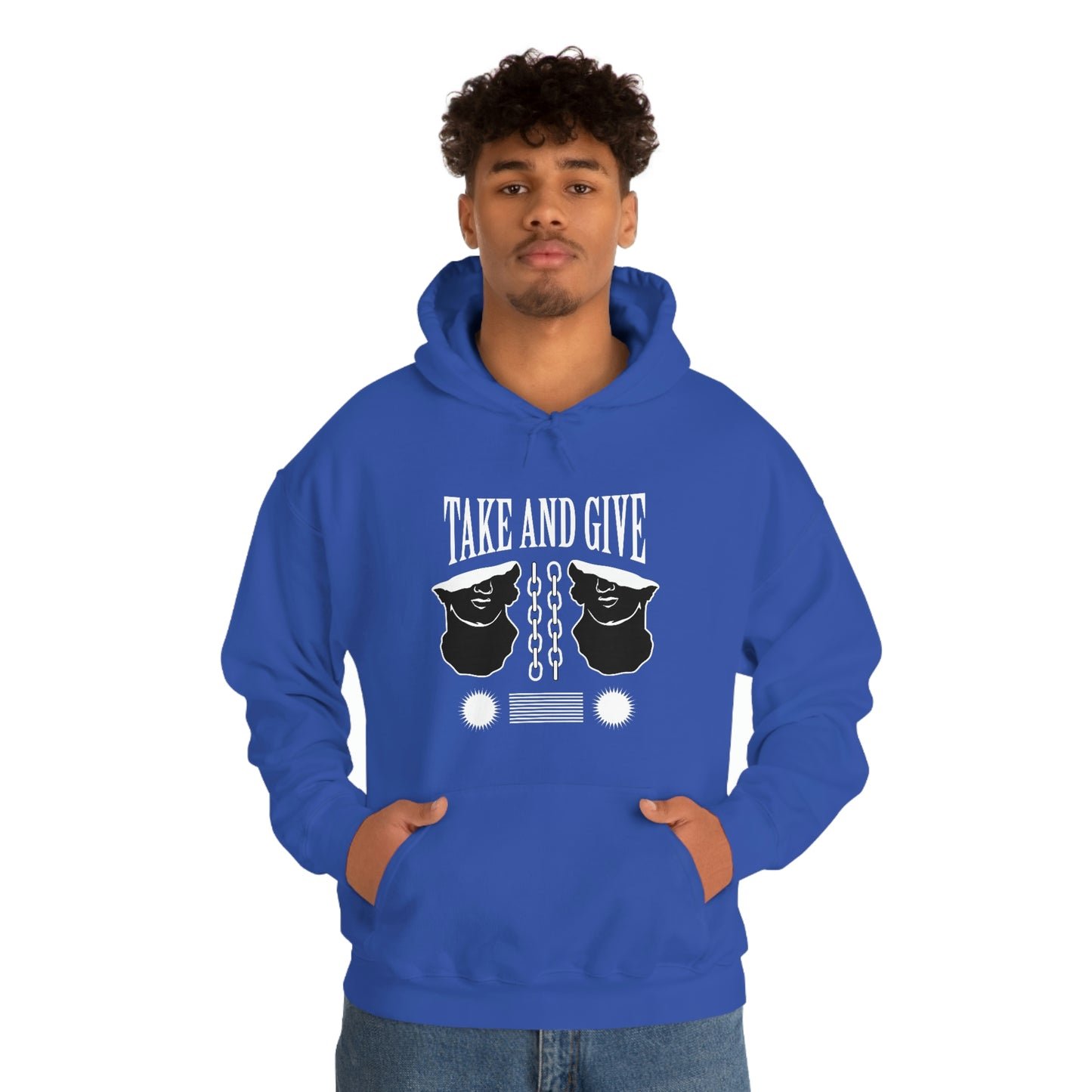 Take and Give Hooded Sweatshirt