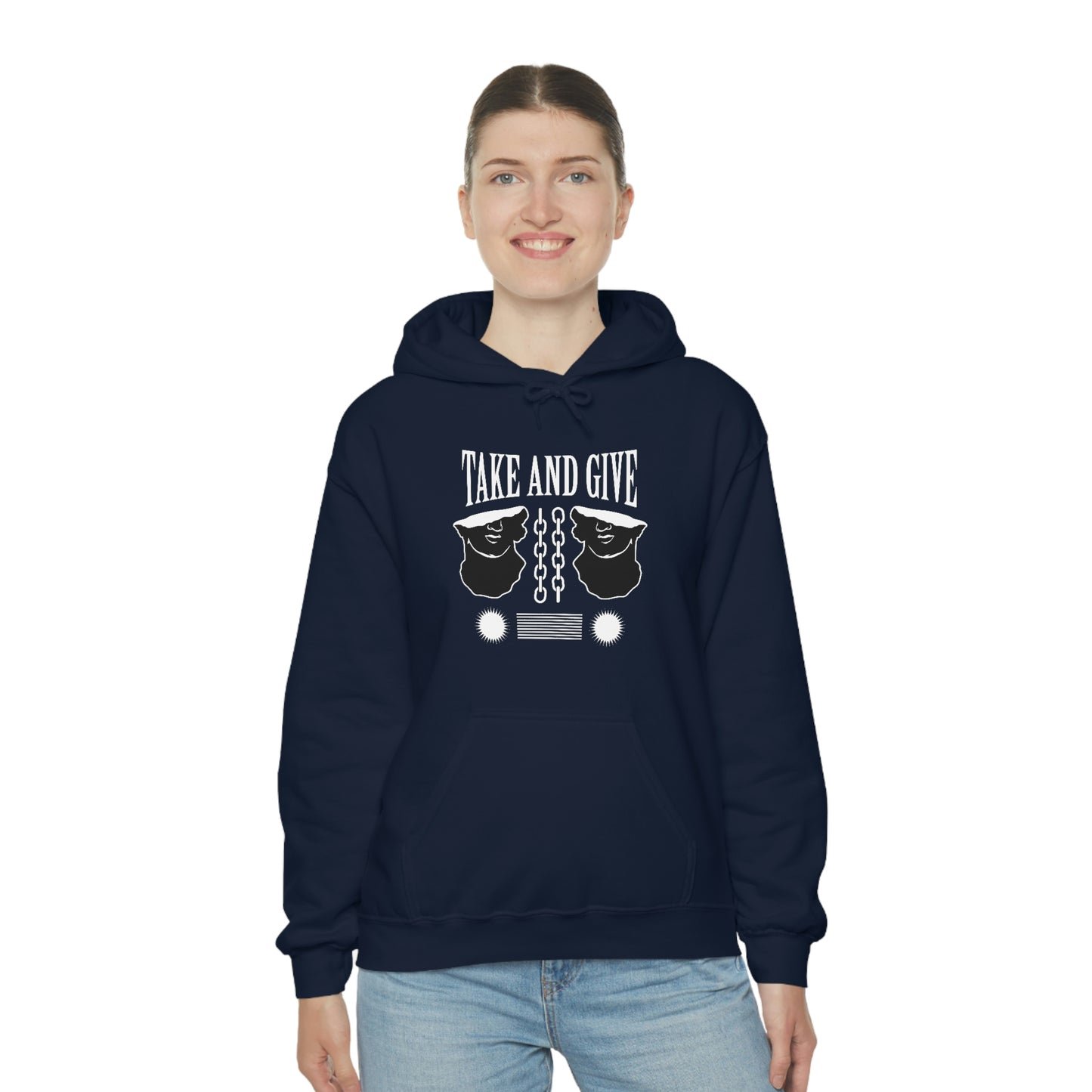 Take and Give Hooded Sweatshirt