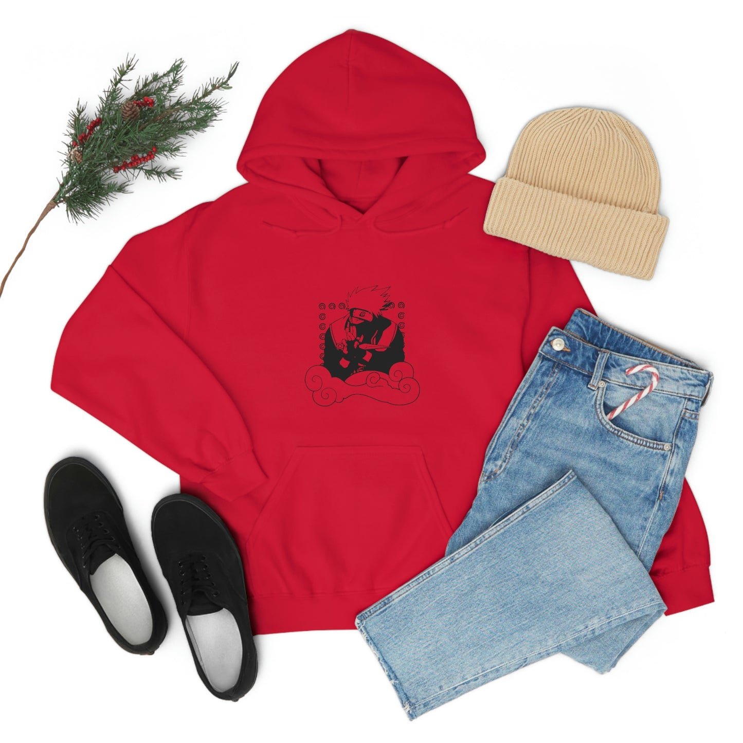 Kakashi Sensei Hooded Sweatshirt