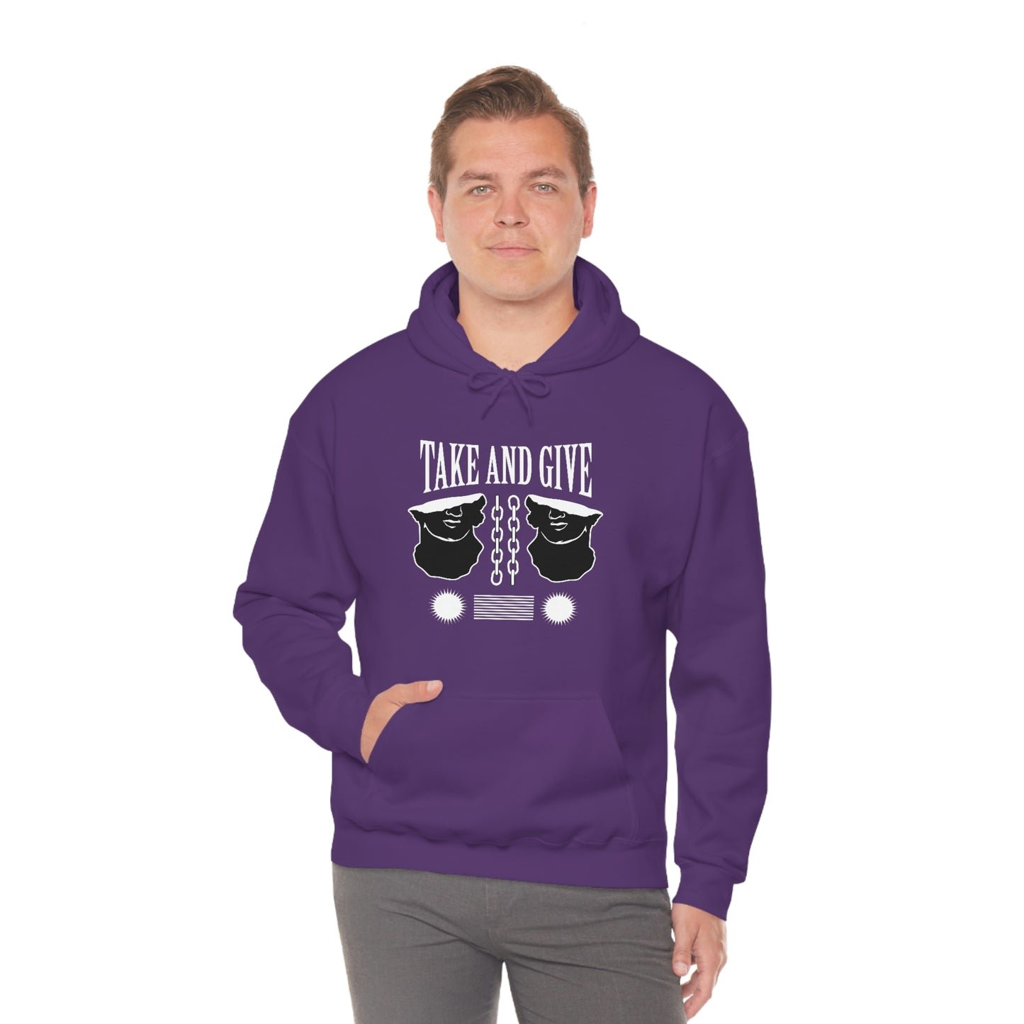Take and Give Hooded Sweatshirt