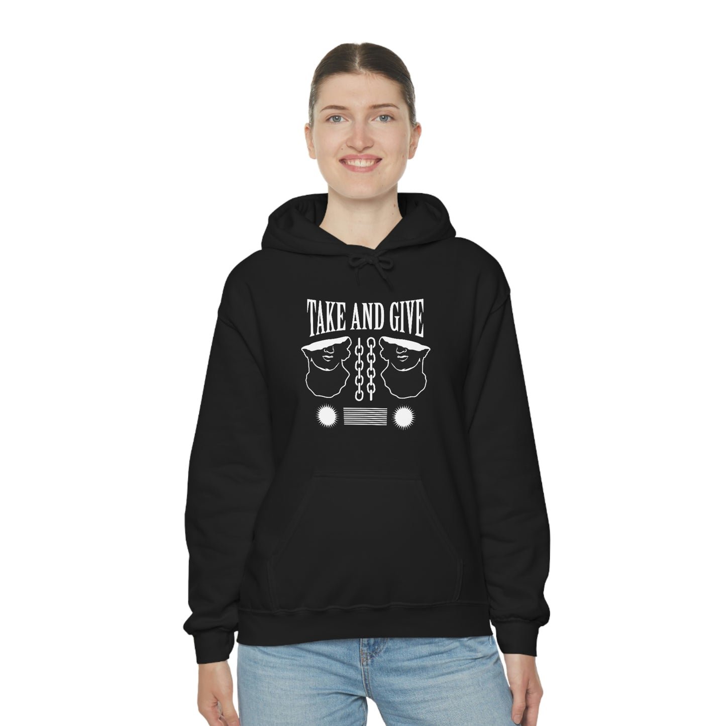 Take and Give Hooded Sweatshirt