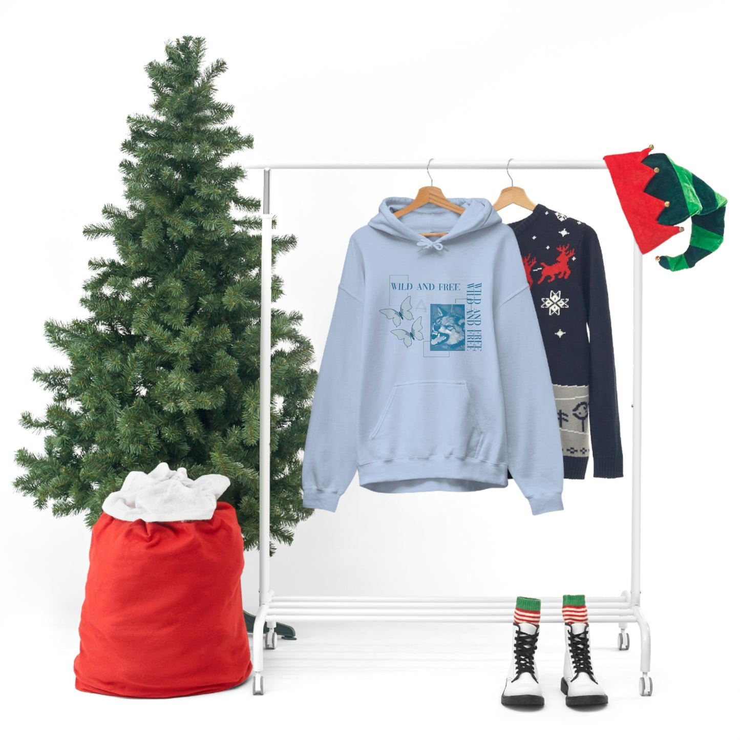 Wild and Free Hooded Sweatshirt