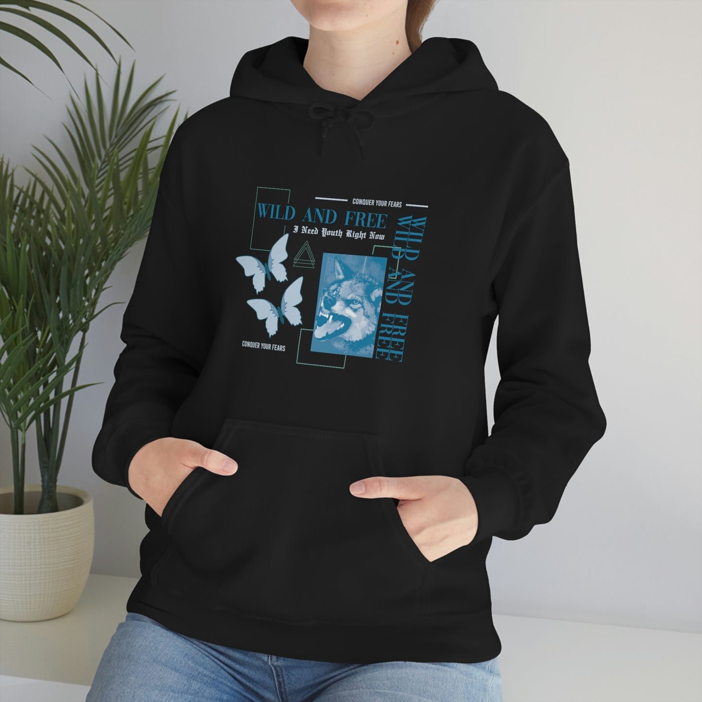 Wild and Free Hooded Sweatshirt