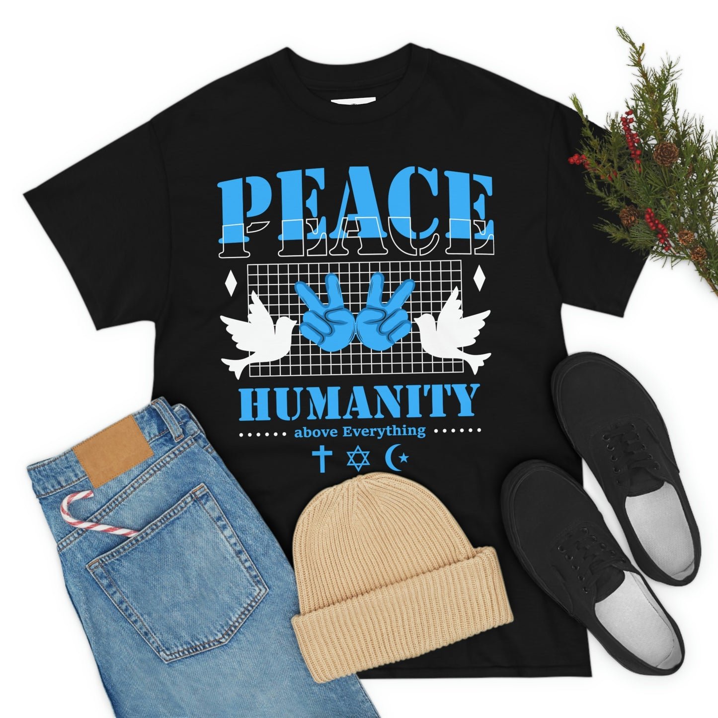Peace and Humanity Tee
