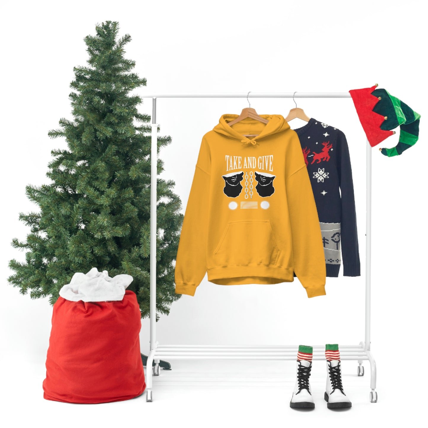 Take and Give Hooded Sweatshirt