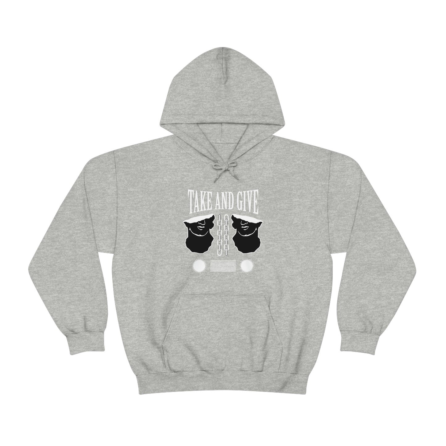 Take and Give Hooded Sweatshirt